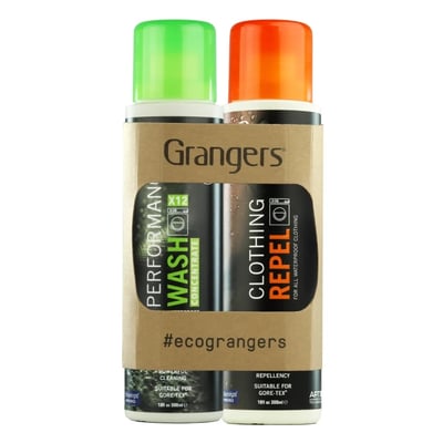 Performance Wash + Clothing Repel Eco Twin Pack Onderhoudsmiddel Wit 300ml + 300ml Soellaart.nl