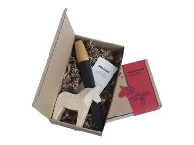 Woodcarving Kit Dalahorse 120 Vastmes Soellaart.nl