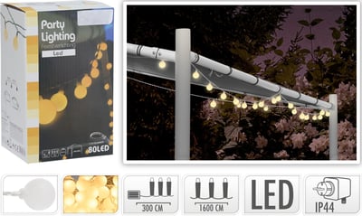 Feestverlichting 80 LED Lampen Soellaart.nl