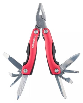 Stainless Steel Multi Tool Red Multitool Red OS Soellaart.nl