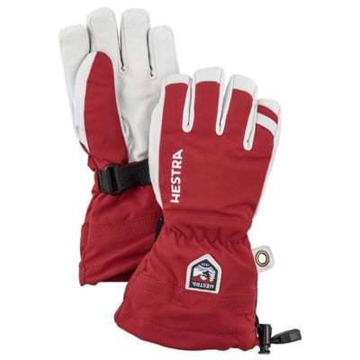 Army Leather Heli Ski Jr 5 Finger Handschoen Kinderen Soellaart.nl