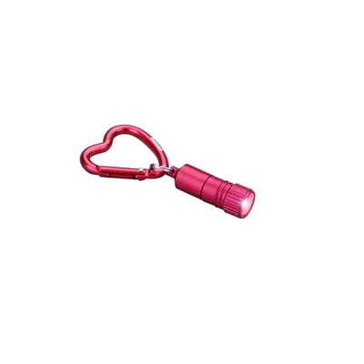 Mini LED with Heart Carabiner Zaklantaarn Soellaart.nl