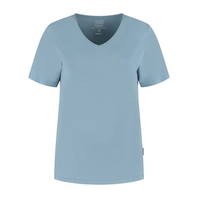 Refibra Loose Fit V-neck T-shirt Dames Soellaart.nl