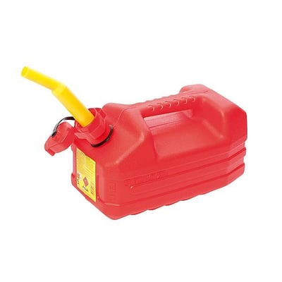 Benzine Met Tuit 5 L Jerrycan Rood 5 L Soellaart.nl