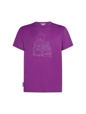 150 Tech Lite III SS Sunset Camp T-shirt Heren Soellaart.nl