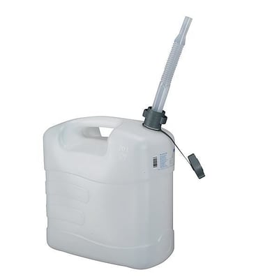 Jerrycan Met Tuit 20 Liter Jerrycan Wit Soellaart.nl
