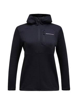 Trail Polartec® Power Grid™ Zip Hood Fleece Dames Soellaart.nl