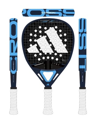 Cross It Carbon Padelracket Blue Soellaart.nl