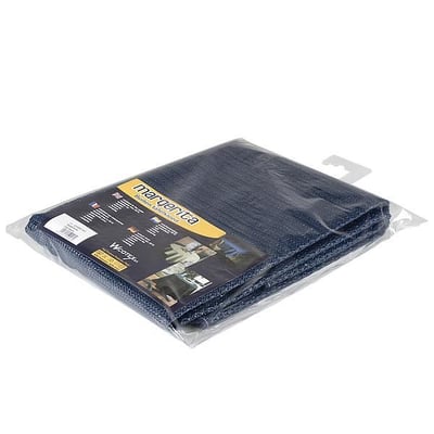 Tafelkleed Ovaal 1,4X1,8 Meter Weerbestendig Donkerblauw Campingdouche Blauw Soellaart.nl