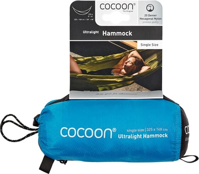 Ultralight Hammock, Caribbean Blue Hangmat Caribbean Blue Soellaart.nl