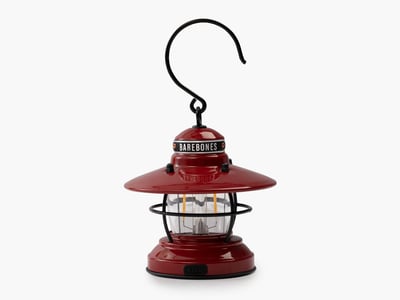 Mini Edison Lantern - Red Tafellamp Rood Soellaart.nl