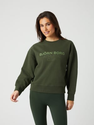 Borg Boyfriend Crew Sweater Dames Soellaart.nl