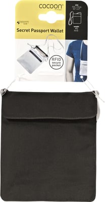 Secret Passport Wallet - Silk - Black Portemonnee Black Soellaart.nl