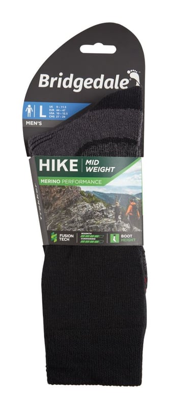 Midweight Merino Performance Boot Heren Wandelsok