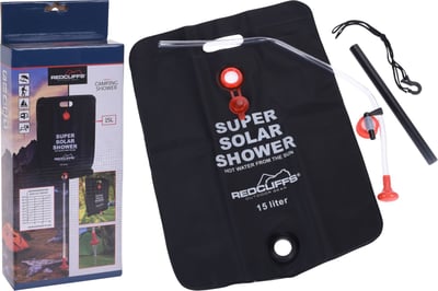 Campingdouche 15 Liter Zwart Campingdouche Soellaart.nl