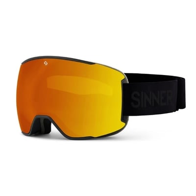 Snowflake Blk Sneeuwbril Matte Black Soellaart.nl